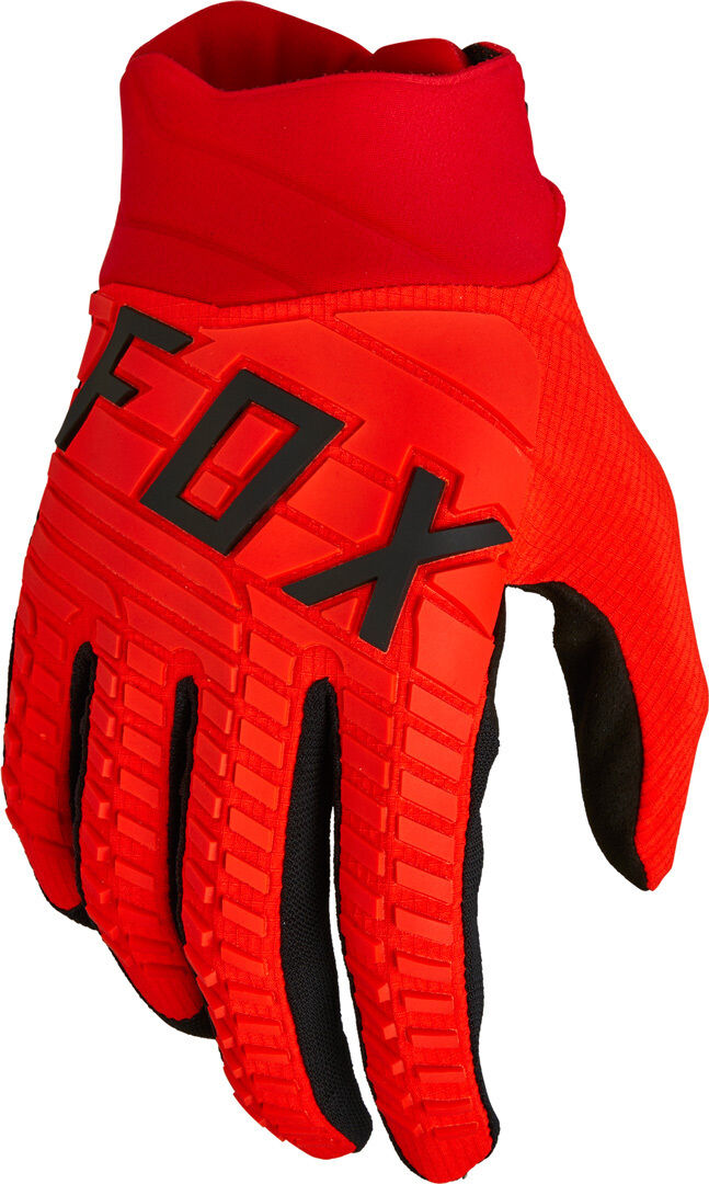 Photos - Motorcycle Gloves Fox 360 Motocross Gloves Unisex Black Red Size: L 25793110l 
