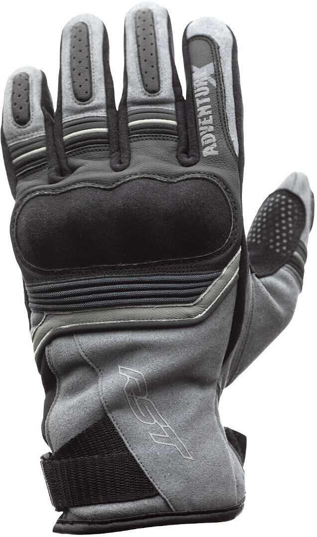 Photos - Motorcycle Gloves RST Adventure-X  Unisex Black Grey Size: L 8001462009 