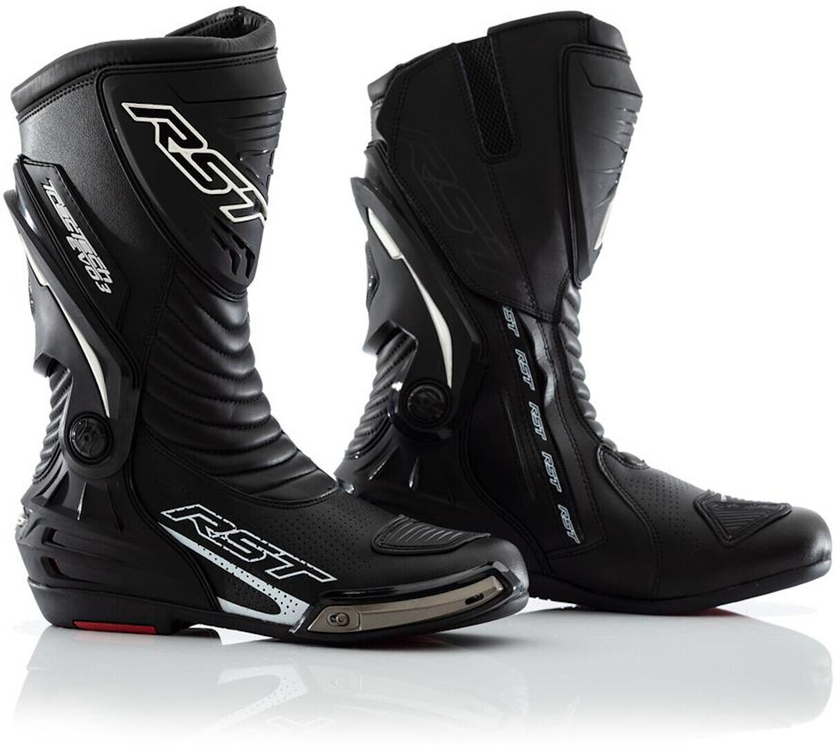 Photos - Motorcycle Boots RST Tractech Evo Iii Sport  Unisex Black White Size: 46 80 