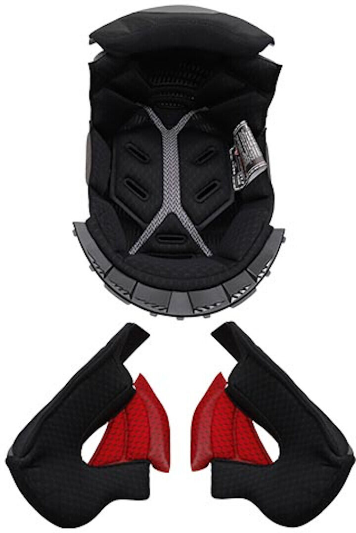 Photos - Other for Motorcycles LS2 Ff900 Valiant Ii Inner Lining & Cheek Pads Unisex Black Size: M 800900 