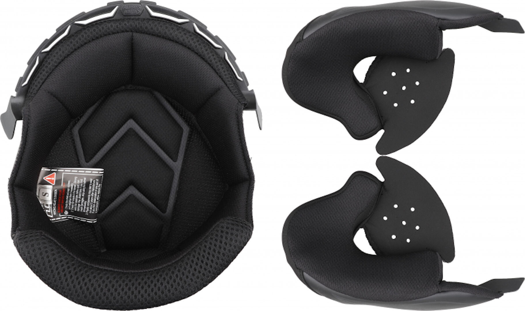 Photos - Other for Motorcycles LS2 Of600 Copter Inner Lining & Cheek Pads Unisex Black Size: S 800600lnr0 