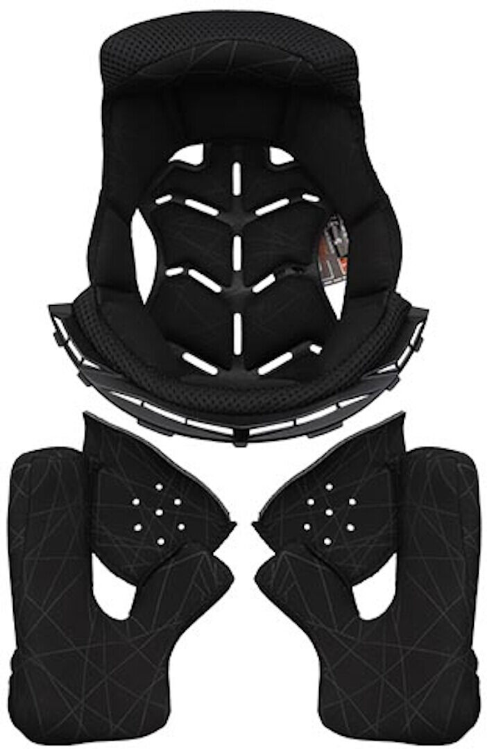 Photos - Other for Motorcycles LS2 Mx436 Pioneer Inner Lining & Cheek Pads Unisex Black Size: Xl 800436ln 