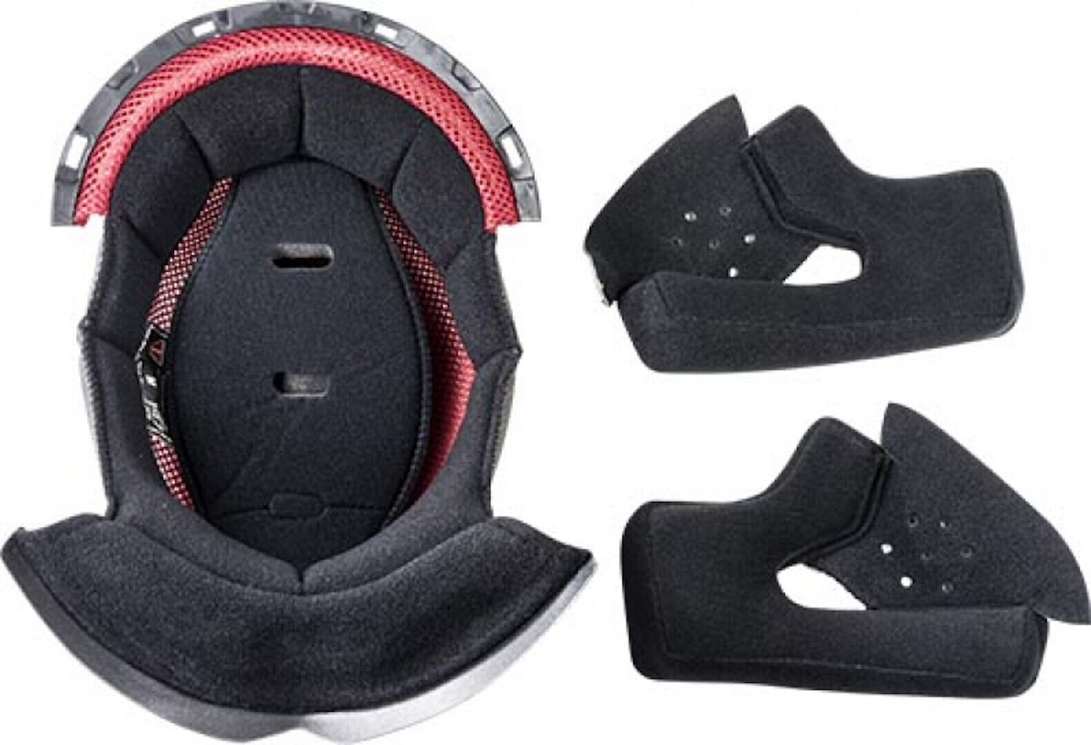 Photos - Other for Motorcycles LS2 Ff353j Rapid Mini Inner Lining & Cheek Pads Unisex Black Size: S 80011 