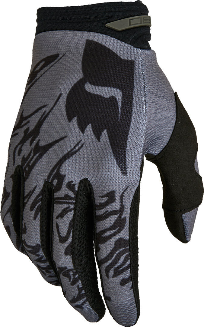 Photos - Motorcycle Gloves Fox 180 Peril Motocross Gloves Unisex Black Size: S 28157001s 