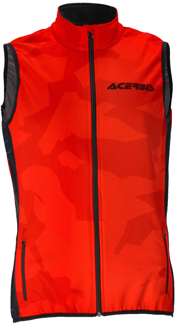 Photos - Motorcycle Clothing ACERBIS X-Wind Motorcycle Vest Unisex Red Size: Xl 0023441.110.068 