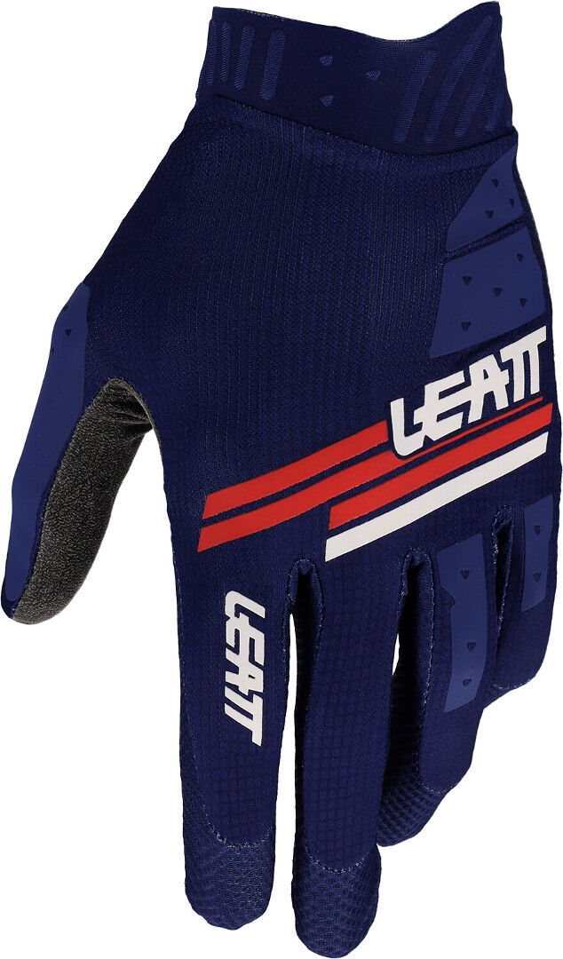 Photos - Motorcycle Gloves Leatt Moto 1.5 Gripr Motocross Gloves Unisex Blue Size: L dl6015004l 