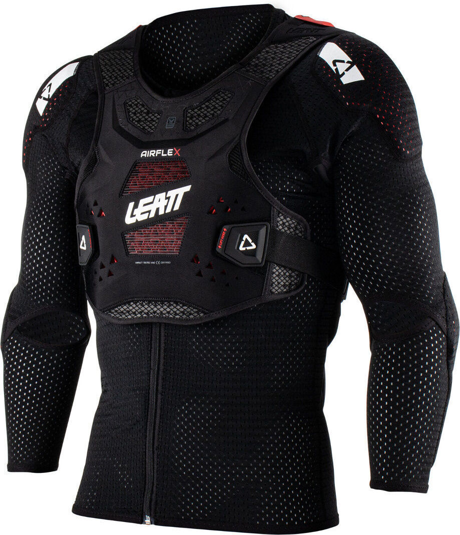 Photos - Motorcycle Body Armour Leatt Airflex Protector Jacket Unisex Black Size: S dl2402003s 