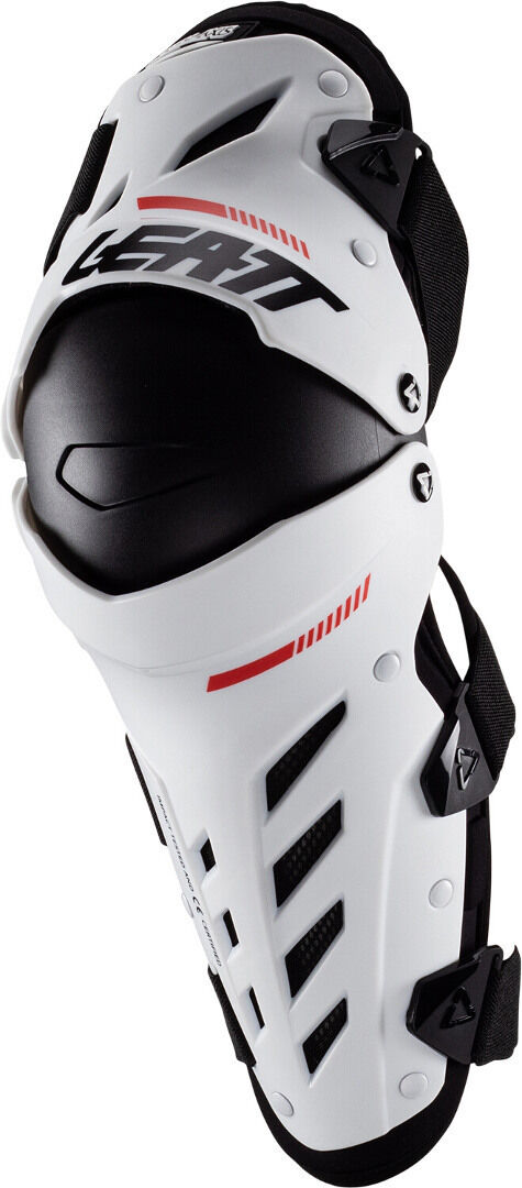 Photos - Motorcycle Body Armour Leatt Dual Axis Knee And Shin Protectors Unisex White Size: L Xl d99825022 