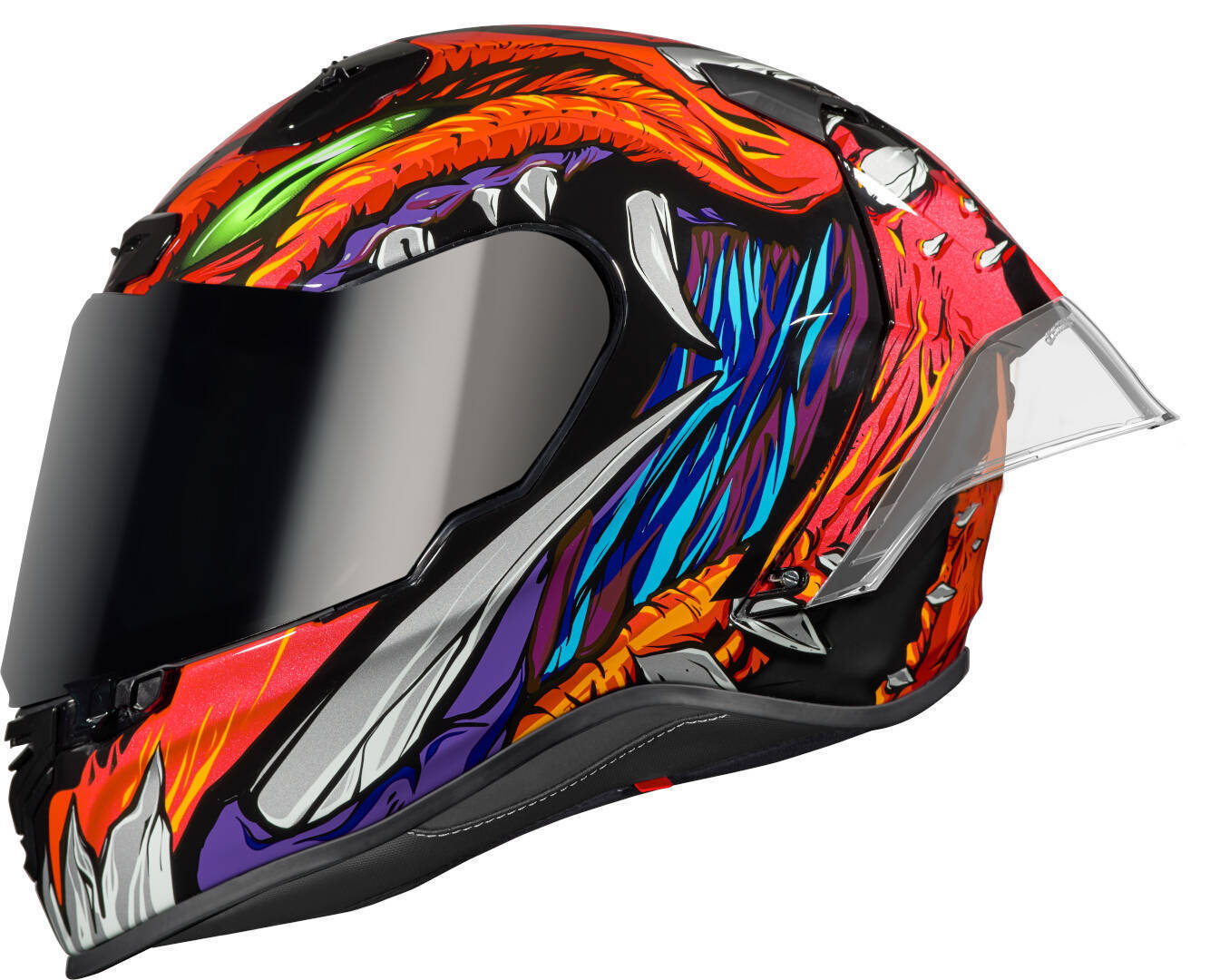 Photos - Motorcycle Helmet Nexx X.R3r Zorga Helmet Unisex Orange Size: L 01xr30134754700l 