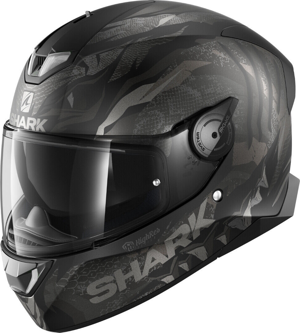 Photos - Motorcycle Helmet SHARK Skwal 2 Iker Lecuona Helmet Unisex Black Silver Size: L he4965ekasl 