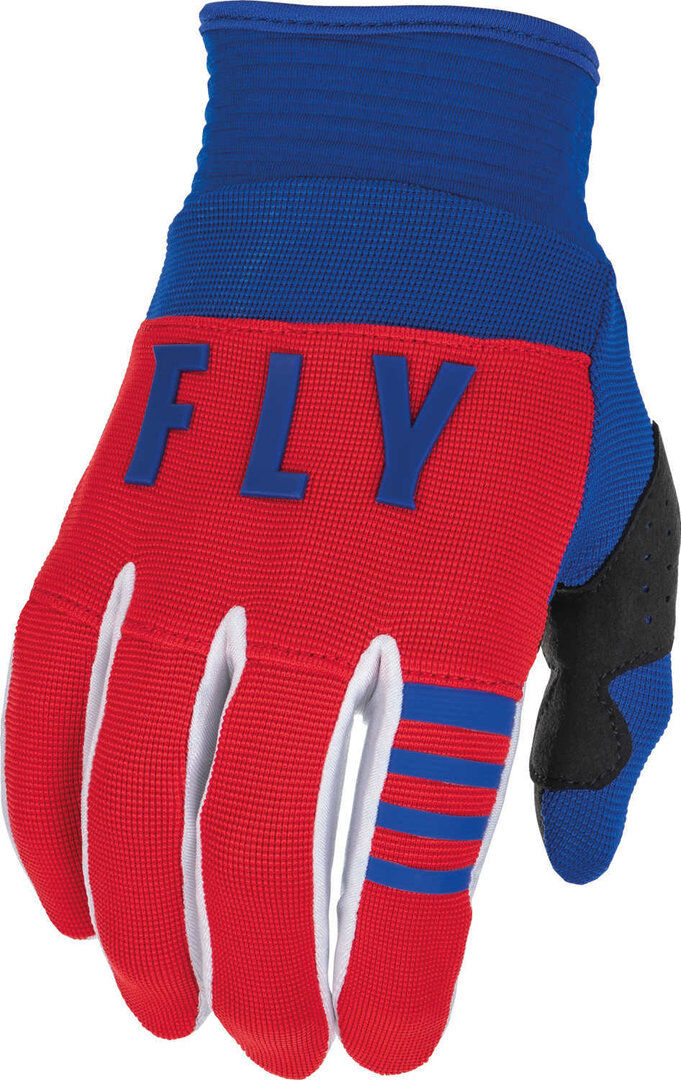 Photos - Motorcycle Gloves FLY Racing F-16 Youth Motocross Gloves Unisex White Red Blue Size: M 70402 
