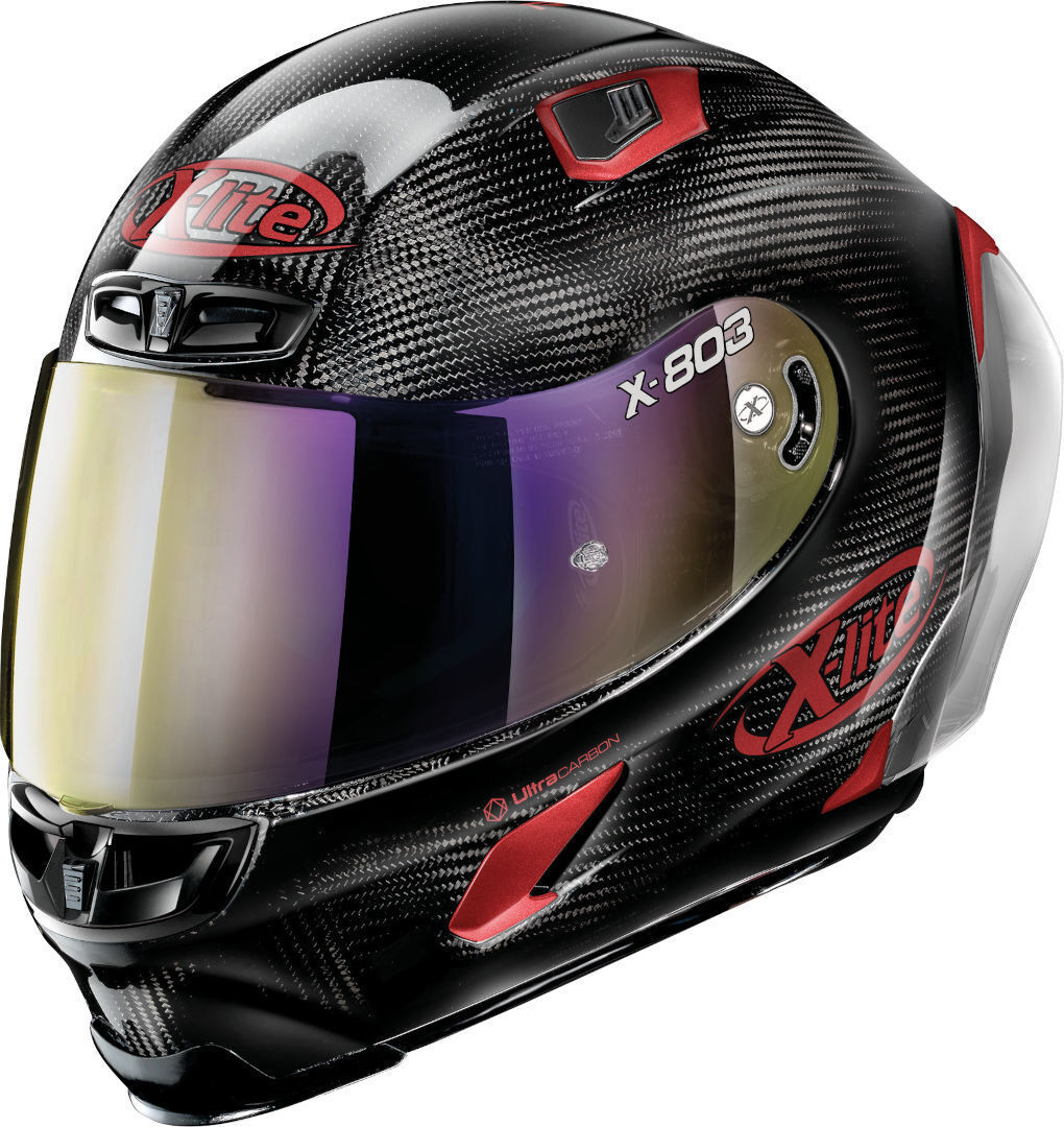 Photos - Motorcycle Helmet X-lite X-803 Rs Ultra Carbon Iridium Edition Helmet Unisex Carbon Size: S 