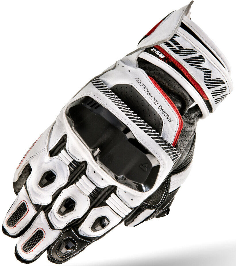 Photos - Motorcycle Gloves SHIMA Xrs-2  Unisex Black White Size: L xrs2whitel 