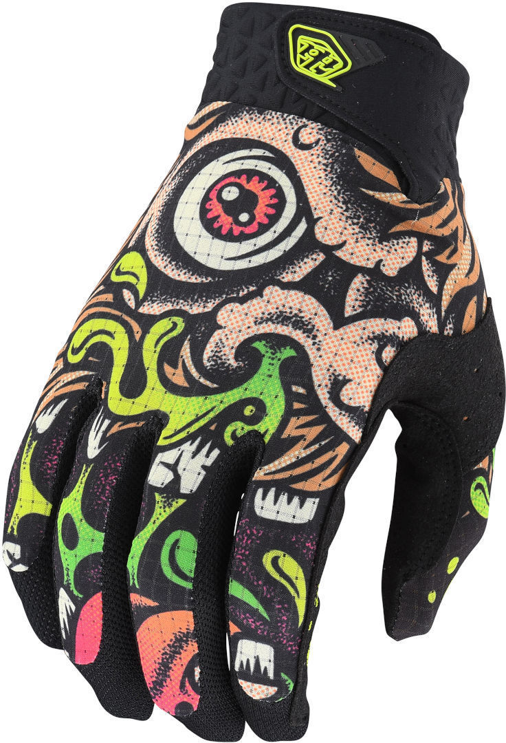 Photos - Motorcycle Gloves Lee Troy Lee Designs Air Bigfoot Motocross Gloves Unisex Black Green Size: