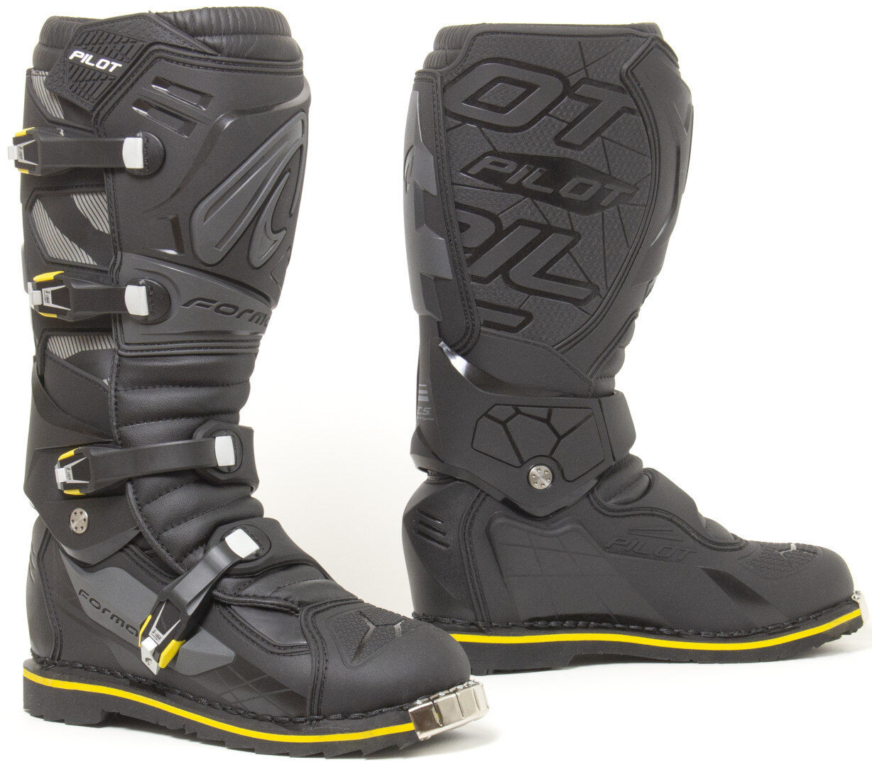 Photos - Motorcycle Boots Forma Pilot Enduro  Unisex Black Grey Size: 43 forc6209990 