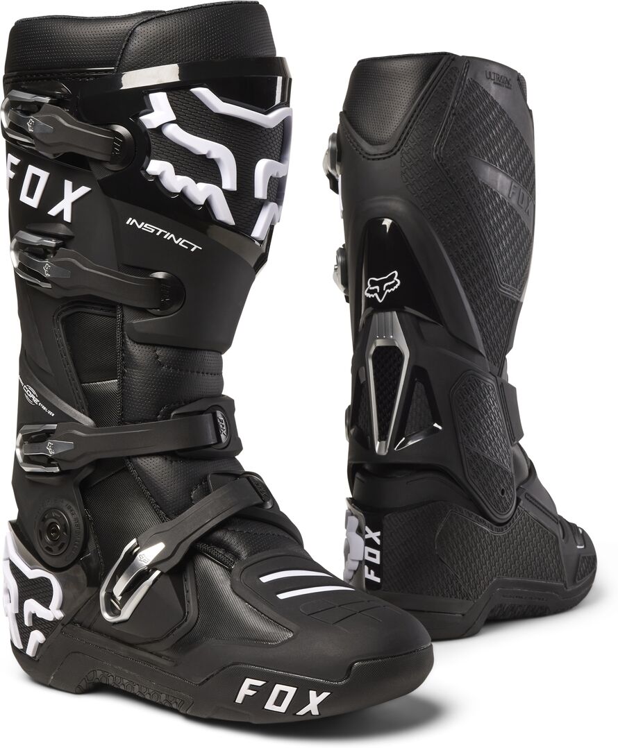 Photos - Motorcycle Boots Fox Instinct Motocross Boots Unisex Black Size: 43 243470019 