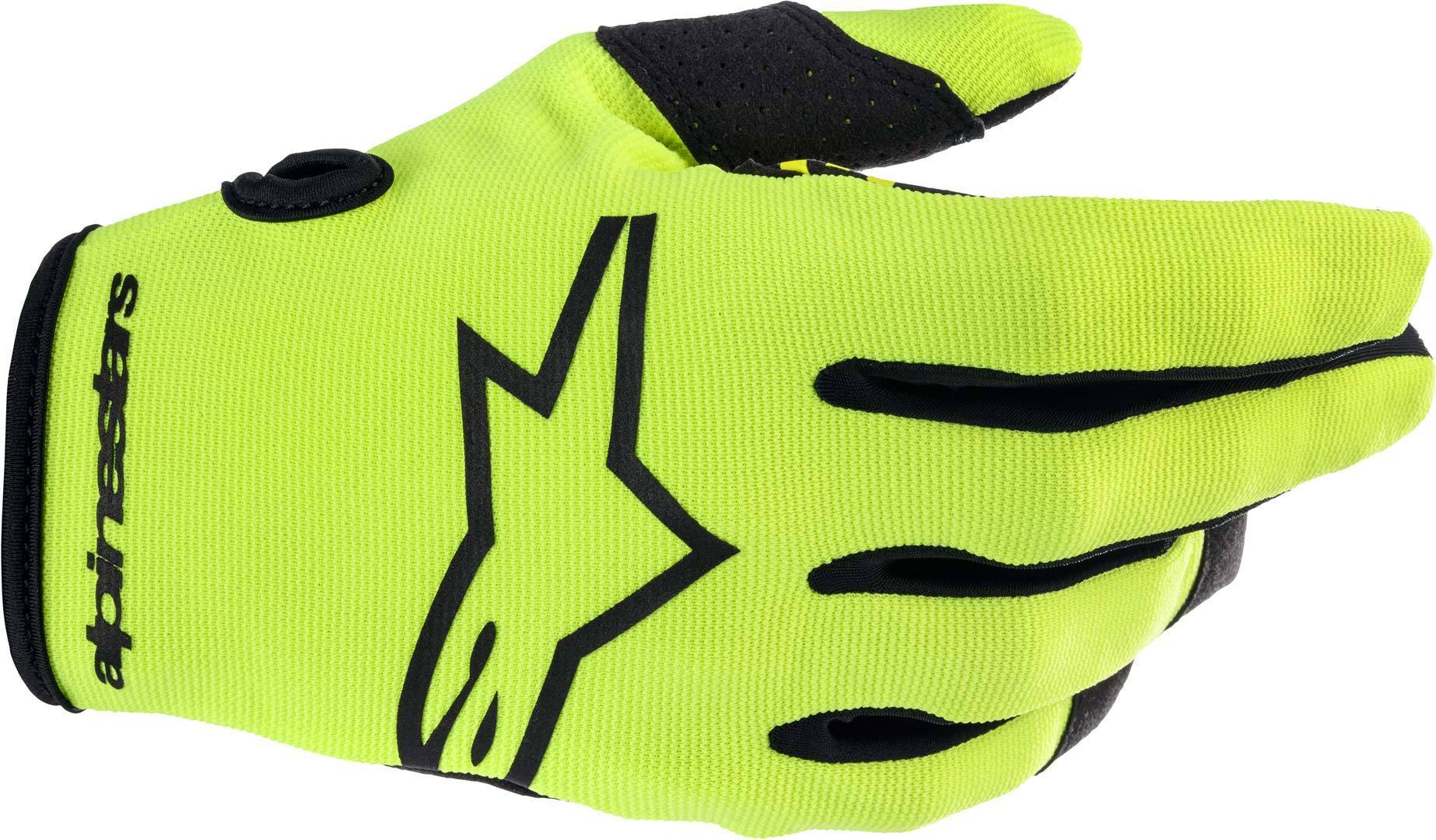 Photos - Motorcycle Gloves Alpinestars Radar Kids Motocross Gloves Unisex Yellow Size: Xs 3541823551x 