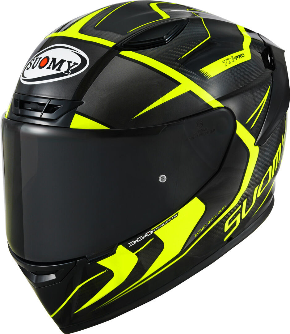 Photos - Motorcycle Helmet SUOMY Tx-Pro Advance  Helmet Unisex Black Yellow Size: S k6tx0005.3  2023
