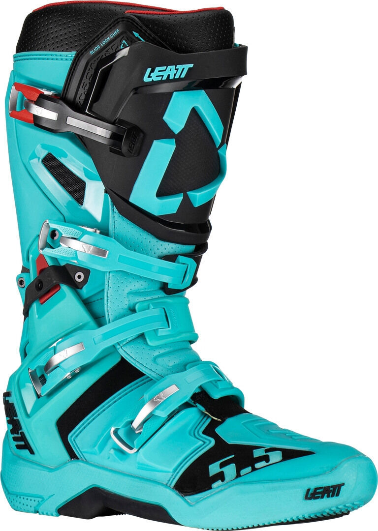 Photos - Motorcycle Boots Leatt 5.5 Flexlock Motocross Boots Unisex Black Blue Size: 40 41 dl9327544 