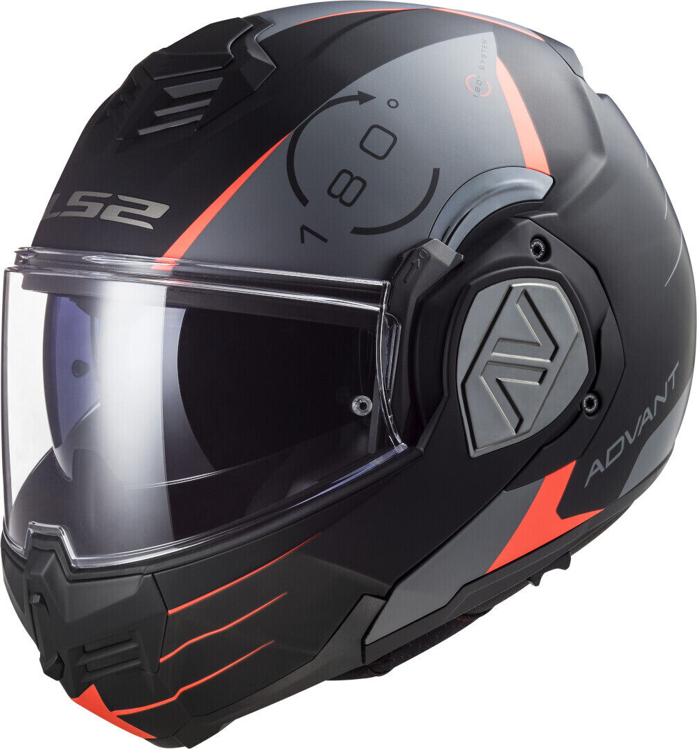 Photos - Motorcycle Helmet LS2 Ff906 Advant Codex Helmet Unisex Black Grey Silver Size: 3xl 569063111 