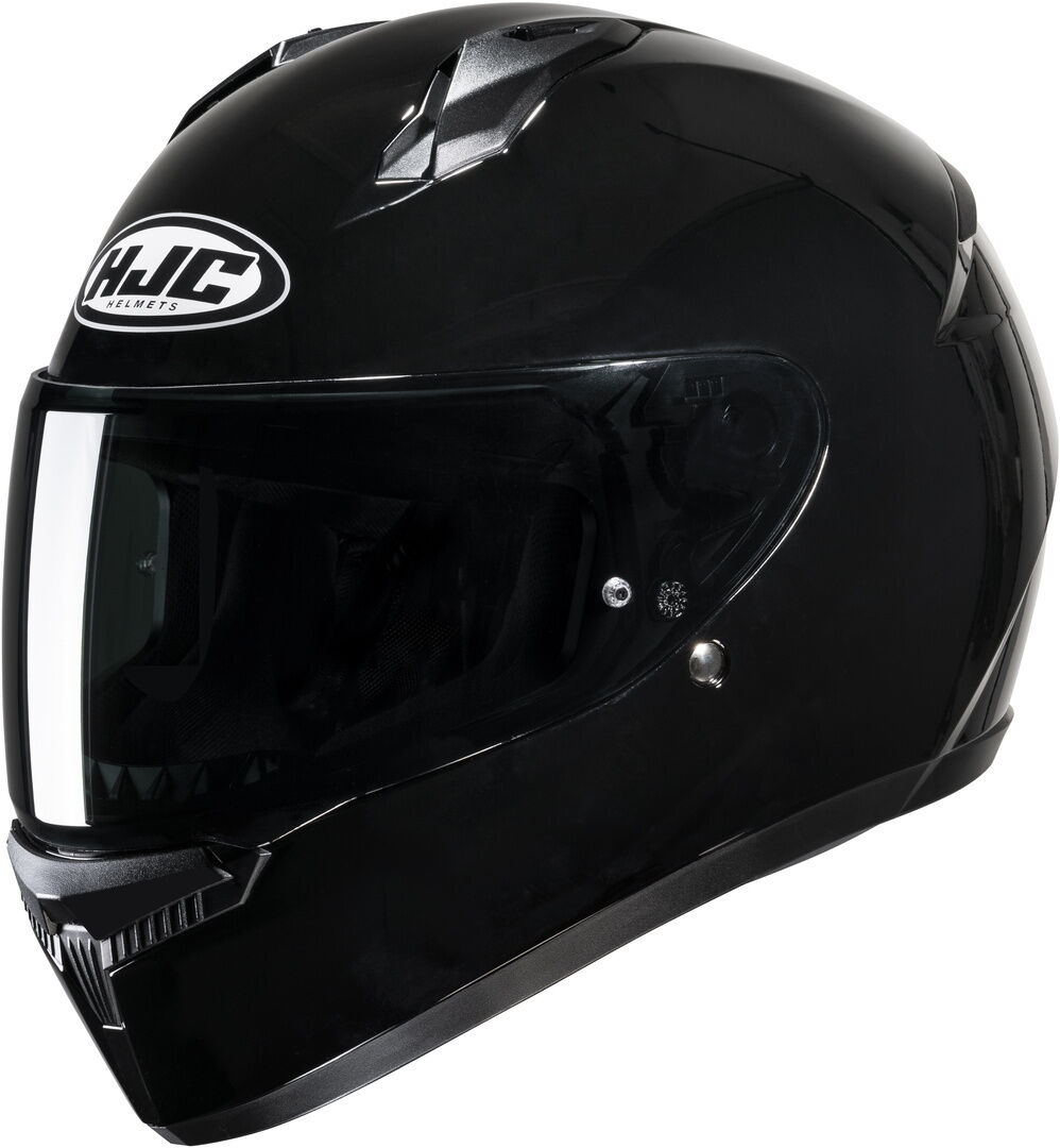 Photos - Motorcycle Helmet HJC C10 Solid Helmet Unisex Black Size: S 10053007 