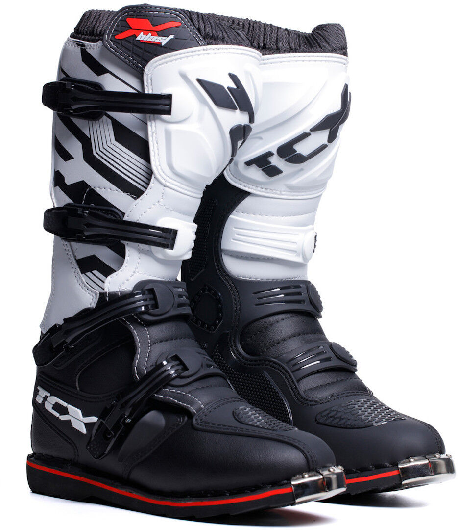 Photos - Motorcycle Boots TCX X-Blast  Motocross Boots Unisex Black White Size: 41 179t967085841  2023