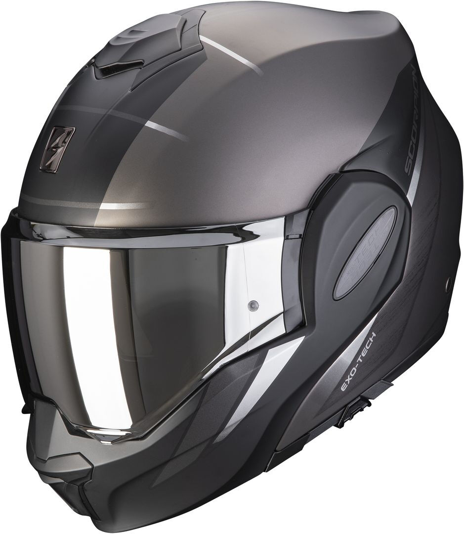 Photos - Motorcycle Helmet Scorpion Exo-Tech Evo Primus Helmet Unisex Grey Size: Xs 11839323202 