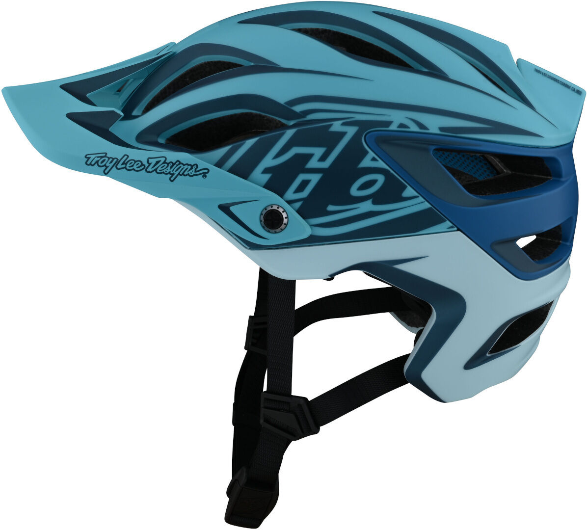 Photos - Bike Helmet TLD Lee Troy Lee Designs A3 Mips Uno Water Bicycle Helmet Unisex Blue Size: Xl 