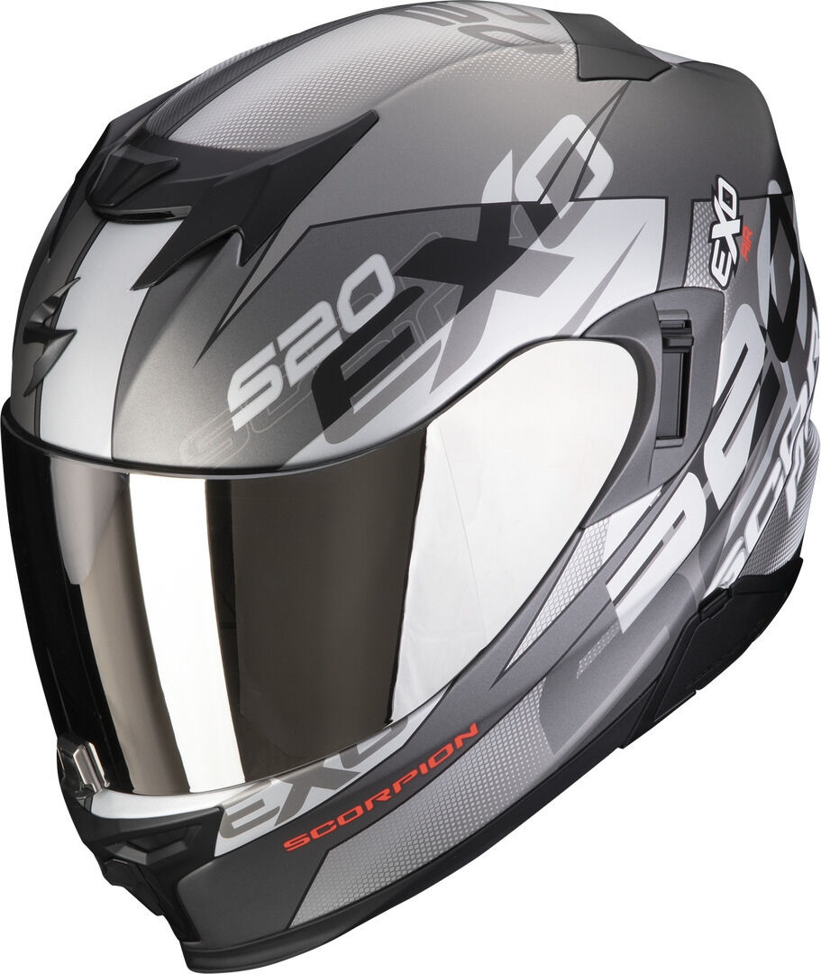 Photos - Motorcycle Helmet Scorpion Exo-520 Evo Air Cover Helmet Unisex Grey Size: Xs 17235525502 