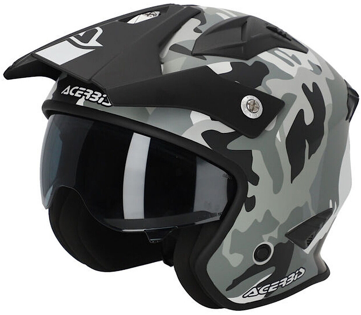 Photos - Motorcycle Helmet ACERBIS Aria  Camo Jet Helmet Unisex Multicolored Size: 2xl 0025055.74  2023