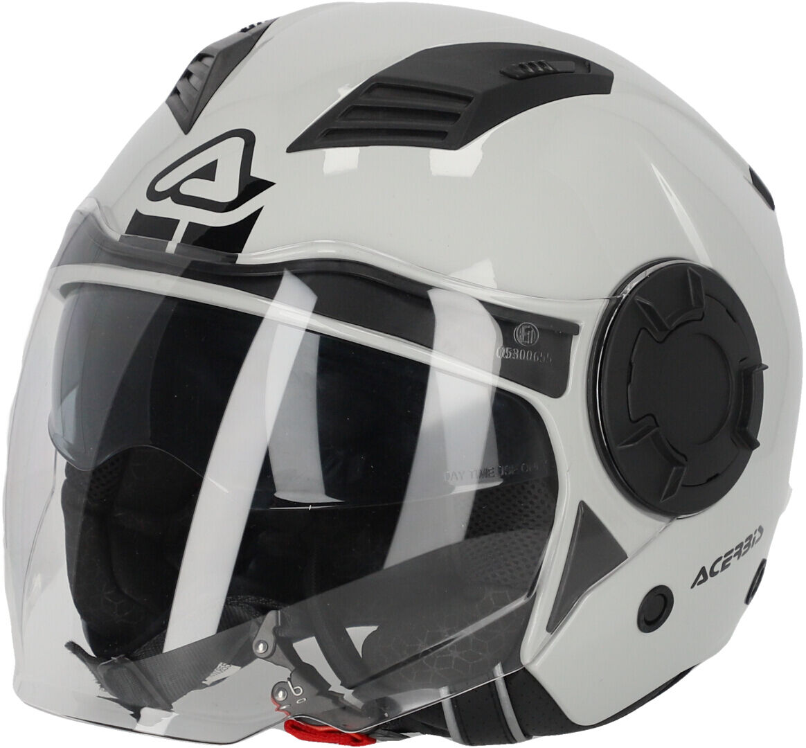 Photos - Motorcycle Helmet ACERBIS Vento Jet Helmet Unisex Grey Size: S 0025273.076.062 