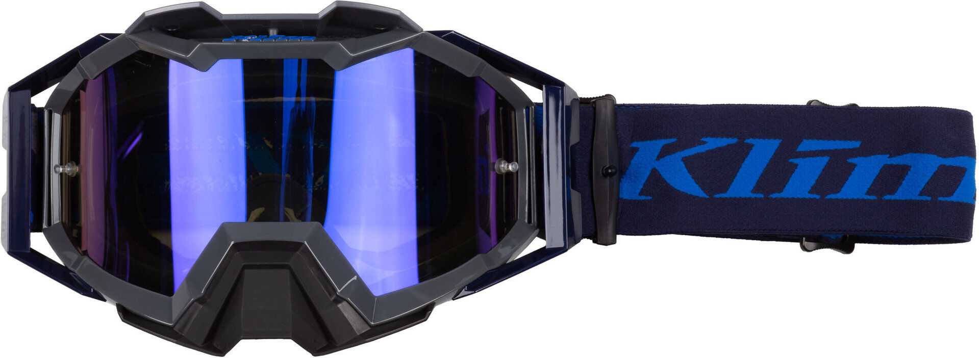 Photos - Motorcycle Goggles / Face Mask KLIM Viper Pro  Motocross Goggles Unisex Black Blue Size: 375900000002  2023
