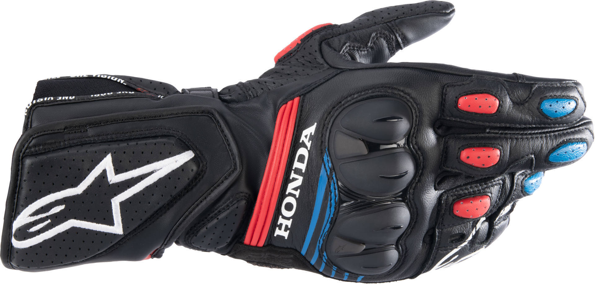 Photos - Motorcycle Gloves Alpinestars Sp-8 V3  Unisex Black Red Blue Size: 3xl 3558 