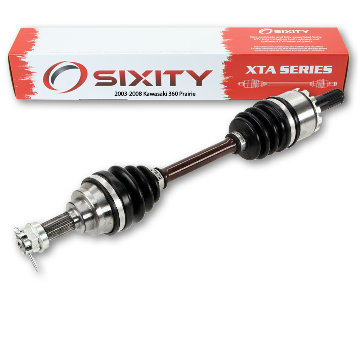 Sixity 2003-2008 Kawasaki 360 Prairie 4X4 Front Left XTA ATV Axle