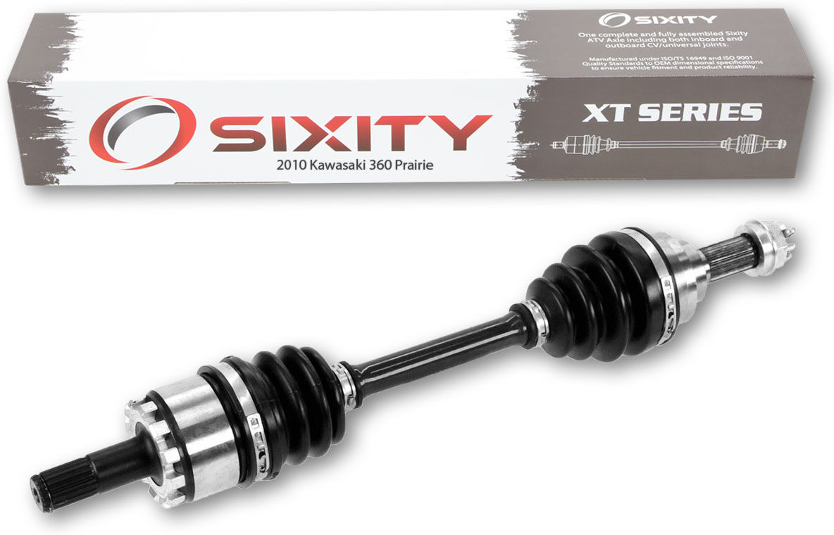 Sixity 2010 Kawasaki 360 Prairie 4X4 Front Left XT ATV Axle - KVF360CAF