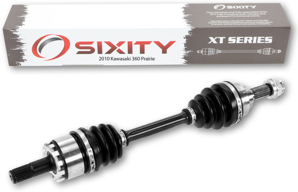 Sixity 2010 Kawasaki 360 Prairie 4X4 Front Left XT ATV Axle - KVF360AAF