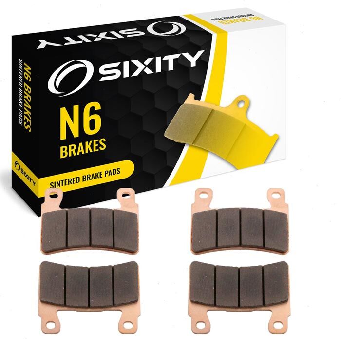 Sixity Front Sintered Brake Pads 2013-2015 Kawasaki ZX636 Ninja ZX-6R EDF