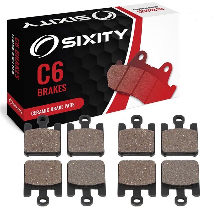 Sixity Front Ceramic Brake Pads 2005-2006 Kawasaki ZX636 Ninja ZX-6R C1