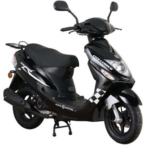 Alpha Motors Motorroller CityLeader 50 ccm 45 kmh EURO 5 schwarz