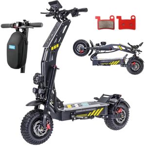 Eu Stock Electric Scooter T116plus 14-Zoll-Offroad-Elektroroller, Doppelmotor, 8000 W, 60 V, 40 Ah, Escooter, 100 Km/h, Maximale Belastung, Hydraulische Bremse