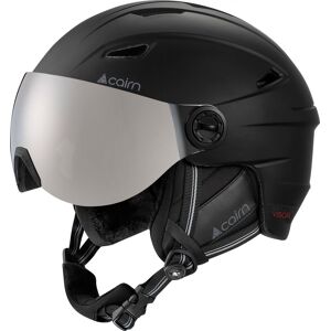 Cairn Impulse, Skihelm mit Visier, Junior, schwarz