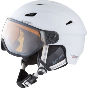 Cairn Impulse Visor Photochromic, Skihelm mit Visir, weiß