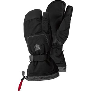 Hestra Gauntlet, 3-Finger-Skihandschuhe, Herren, schwarz