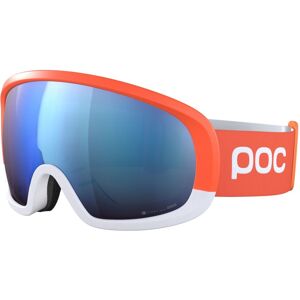 POC Fovea Mid Race, Skibrille, Zink Orange/Hydrogen White