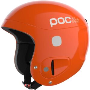 POCito Skull, Kinder Skihelm, fluorescent orange