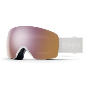 Safilo SMITH SKYLINE Unisex-Skibrille Vollrand Monoscheibe Acetat-Gestell, weiß