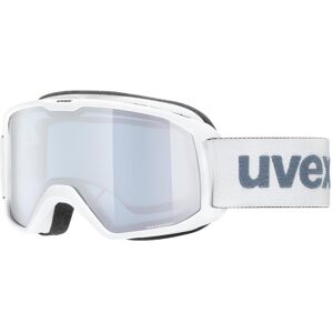 Uvex Sports Uvex ELEMNT FM Unisex-Skibrille Vollrand Monoscheibe Kunststoff-Gestell, weiß