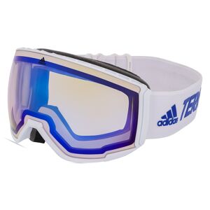 Marcolin Deutschland Adidas SP0039  Unisex-Skibrille Vollrand Monoscheibe Kunststoff-Gestell, schwarz