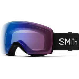 Safilo Smith SKYLINE XL Unisex-Skibrille Vollrand Monoscheibe Acetat-Gestell, schwarz