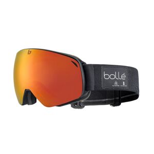 Bollé Brands Germany Bollé ECO TORUS M Unisex-Skibrille Vollrand Monoscheibe Kunststoff-Gestell, schwarz